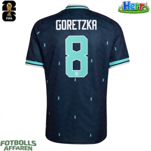 Tyskland Leon Goretzka #8 Bortatröja VM 2026 Kortärmad